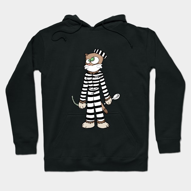 Chatlcatraz Hoodie by Catartyk